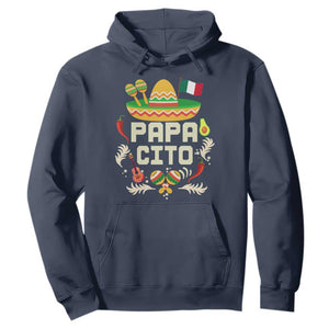 Mexican Dad Hoodie Papa Cito Latino Fathers Day Gift Mexican Pride TS10 Navy Print Your Wear