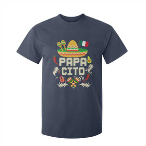 Mexican Dad T Shirt For Kid Papa Cito Latino Fathers Day Gift Mexican Pride TS10 Navy Print Your Wear
