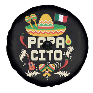 Mexican Dad Spare Tire Cover Papa Cito Latino Fathers Day Gift Mexican Pride TS10 Print Your Wear