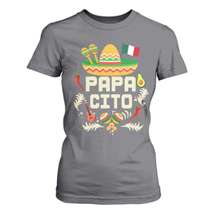 Mexican Dad T Shirt For Women Papa Cito Latino Fathers Day Gift Mexican Pride TS10 Charcoal Print Your Wear