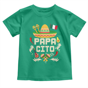 Mexican Dad Toddler T Shirt Papa Cito Latino Fathers Day Gift Mexican Pride TS10 Irish Green Print Your Wear