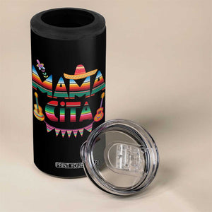 Mama Cita 4 in 1 Can Cooler Tumbler Mexican Mom Latina Mothers Day Gift TS10 Print Your Wear