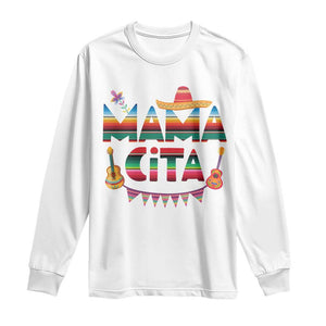 Mama Cita Long Sleeve Shirt Mexican Mom Latina Mothers Day Gift TS10 White Print Your Wear