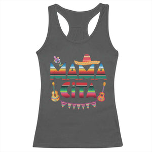 Mama Cita Racerback Tank Top Mexican Mom Latina Mothers Day Gift TS10 Dark Heather Print Your Wear