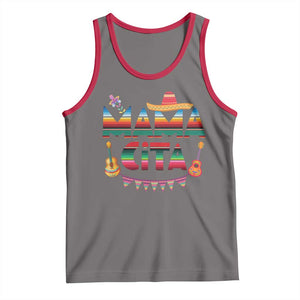 Mama Cita Tank Top Mexican Mom Latina Mothers Day Gift TS10 Deep Heather Red Print Your Wear