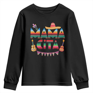 Mama Cita Youth Sweatshirt Mexican Mom Latina Mothers Day Gift TS10 Black Print Your Wear