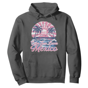 Cabo San Lucas Mexico Hoodie Vintage Retro Beach Summer Vacation Family Trip TS10 Dark Heather Print Your Wear