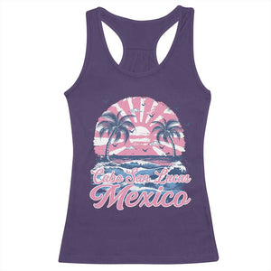 Cabo San Lucas Mexico Racerback Tank Top Vintage Retro Beach Summer Vacation Family Trip TS10 Purple Print Your Wear