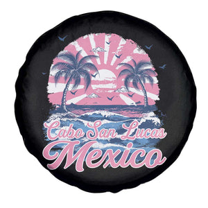Cabo San Lucas Mexico Spare Tire Cover Vintage Retro Beach Summer Vacation Family Trip TS10 Print Your Wear