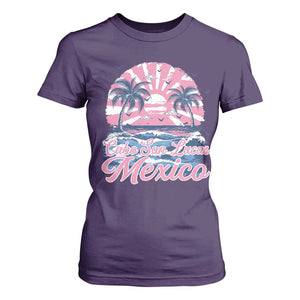Cabo San Lucas Mexico T Shirt For Women Vintage Retro Beach Summer Vacation Family Trip TS10 Purple Print Your Wear