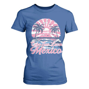 Cabo San Lucas Mexico T Shirt For Women Vintage Retro Beach Summer Vacation Family Trip TS10 Royal Blue Print Your Wear