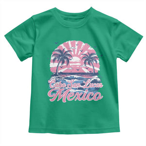 Cabo San Lucas Mexico Toddler T Shirt Vintage Retro Beach Summer Vacation Family Trip TS10 Irish Green Print Your Wear