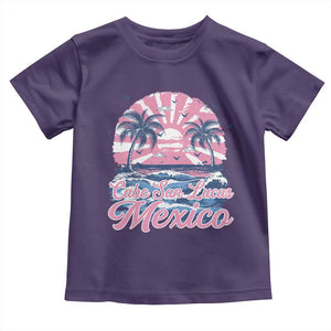 Cabo San Lucas Mexico Toddler T Shirt Vintage Retro Beach Summer Vacation Family Trip TS10 Purple Print Your Wear