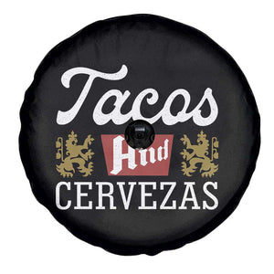 Tacos And Cervezas Spare Tire Cover Mexican Food Beer Humor TS10 Print Your Wear