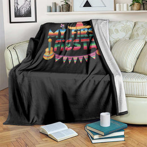 My First Fiesta Throw Blanket Baby Cinco De Mayo Mexican Fiesta Outfit TS10 Print Your Wear