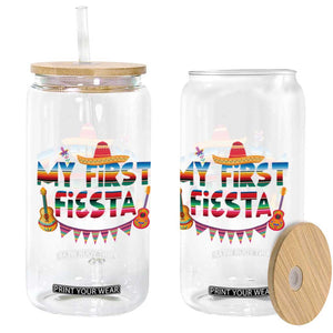 My First Fiesta Glass Can Baby Cinco De Mayo Mexican Fiesta Outfit TS10 Print Your Wear