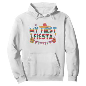My First Fiesta Hoodie Baby Cinco De Mayo Mexican Fiesta Outfit TS10 White Print Your Wear