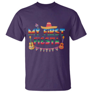 My First Fiesta T Shirt Baby Cinco De Mayo Mexican Fiesta Outfit TS10 Purple Print Your Wear