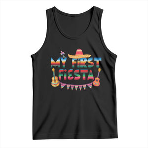 My First Fiesta Tank Top Baby Cinco De Mayo Mexican Fiesta Outfit TS10 Black Print Your Wear