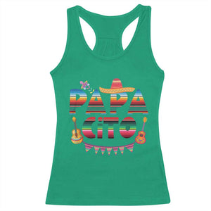 Papa Cito Racerback Tank Top Mexican Dad Latino Fathers Day Gift TS10 Irish Green Print Your Wear