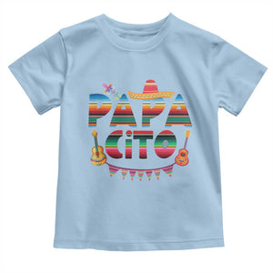 Papa Cito Toddler T Shirt Mexican Dad Latino Fathers Day Gift TS10 Light Blue Print Your Wear