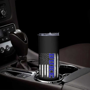 Vintage Duke Name American Flag Skinny Tumbler Retro Sport Basketball Fans TS10 Print Your Wear
