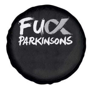 Fuck Parkinsons Spare Tire Cover Parkinsons Disease Awareness Month TS10 Print Your Wear