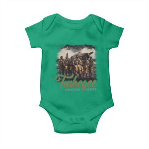 Tuskegee Airmen Baby Onesie African American Heroes WW2 Tribute Black History Month TS10 Irish Green Print Your Wear