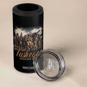 Tuskegee Airmen 4 in 1 Can Cooler Tumbler African American Heroes WW2 Tribute Black History Month TS10 Print Your Wear