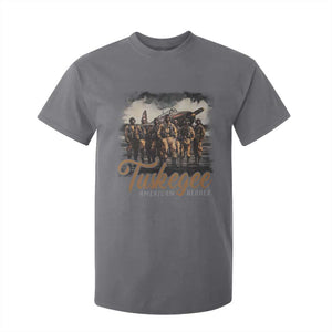 Tuskegee Airmen T Shirt For Kid African American Heroes WW2 Tribute Black History Month TS10 Charcoal Print Your Wear