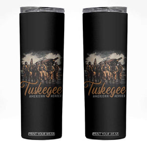 Tuskegee Airmen Skinny Tumbler African American Heroes WW2 Tribute Black History Month TS10 Black Print Your Wear