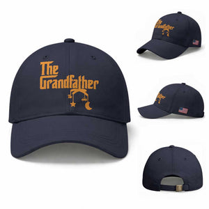Grandfather Baseball Cap Funny Grandpa Fathers Day