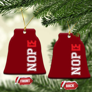 No Kings Ceramic Ornament In America Protest TS10 Print Your Wear