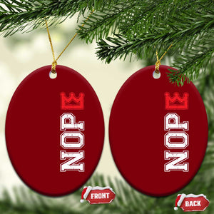No Kings Ceramic Ornament In America Protest TS10 Print Your Wear