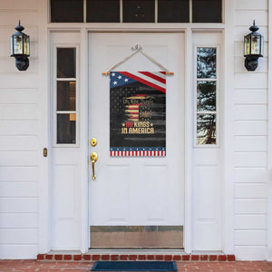 No Kings in America Garden Flag Vintage Old American Flag Patriotic 1776 We The People TS10 Print Your Wear