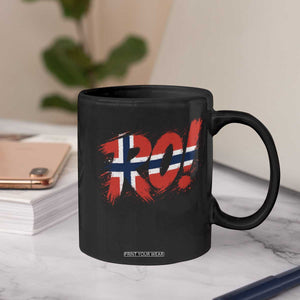 Ro Norway Viking Norwegian Flag Nordic Pride Coffee Mug TS10 Print Your Wear