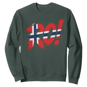 Ro Norway Viking Norwegian Flag Nordic Pride Sweatshirt