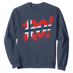 Ro Norway Viking Norwegian Flag Nordic Pride Sweatshirt