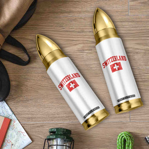 Switzerland Fan Bullet Tumbler Vintage Retro Swiss Cross Flag TS10 Print Your Wear
