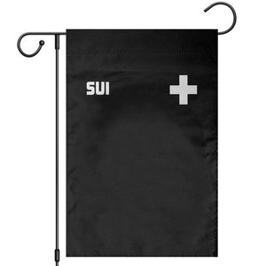 Switzerland Garden Flag Retro Swiss Flag TS10 Black Print Your Wear