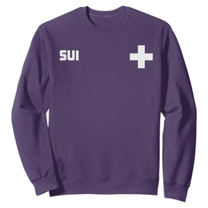 Switzerland Sweatshirt Retro Swiss Flag