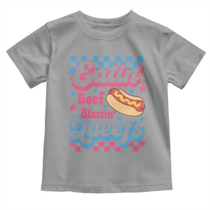 Hotdog Eatin Beef Blastin Queefs Inappropriate Toddler T Shirt Retro Groovy Hotdog Meme Funny Cringe Offensive Humor