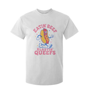 Hotdog Eatin Beef Blastin Queefs Inappropriate T Shirt For Kid Funny Cringe Offensive Humor