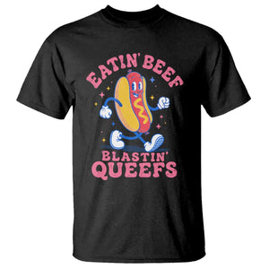 Hotdog Eatin Beef Blastin Queefs Inappropriate T Shirt Funny Cringe Offensive Humor
