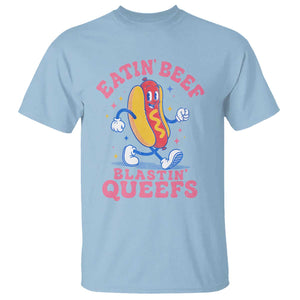 Hotdog Eatin Beef Blastin Queefs Inappropriate T Shirt Funny Cringe Offensive Humor