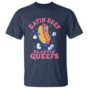 Hotdog Eatin Beef Blastin Queefs Inappropriate T Shirt Funny Cringe Offensive Humor