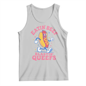Hotdog Eatin Beef Blastin Queefs Inappropriate Tank Top Funny Cringe Offensive Humor