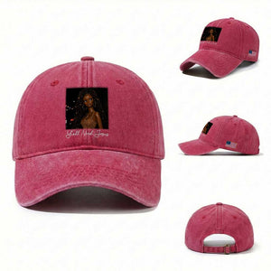 Need-Jesus Sarcastic Afro Doll Meme Funny Saying Christian Washed Cotton Baseball Cap Black Girl African Pride TS10 Washed Cap Universal Fit Red Print Your Wear