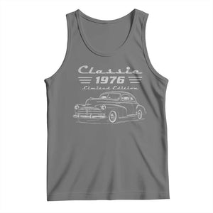 50th Birthday Tank Top Vintage Retro Car Classic 1976 50 Year Old Gift