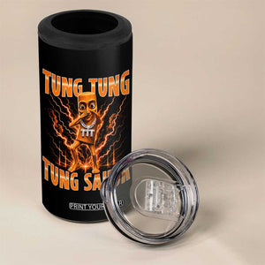 Tung Tung Tung Sahur is Calling Scuba Dance Meme 4 in 1 Can Cooler Tumbler Italian Brainrot TS10 Print Your Wear